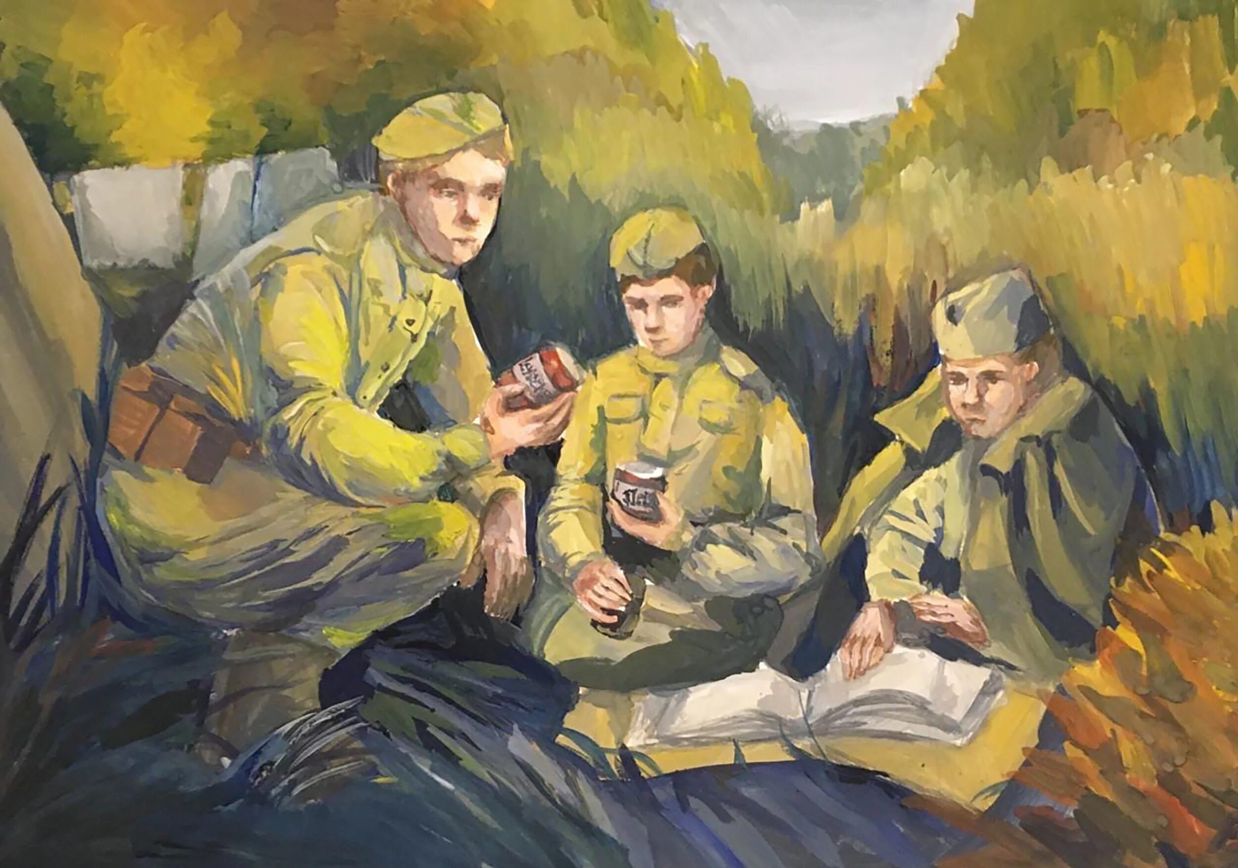 Военная тематика. Юрий непринцев василий теркин. Художники студии имени грекова. Работа на военную тему. Великая отечественная война глазами детей.