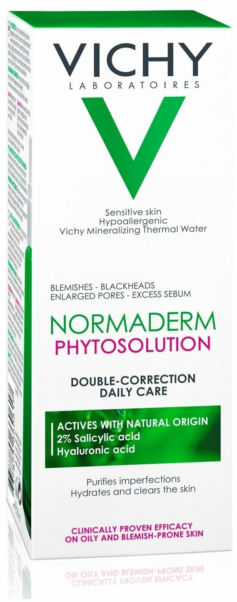 Normaderm phytosolution от Vichy. Vichy Normaderm phytosolution крем. Normaderm Vichy 3 мл. Vichy nouveau New Normaderm phytosolution крем.