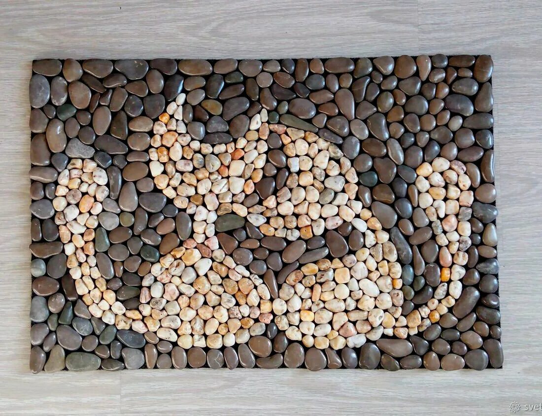 Поделки из морских камней. Панно из гальки. панно из камней. панно из гальки на стену. панно из камушков.