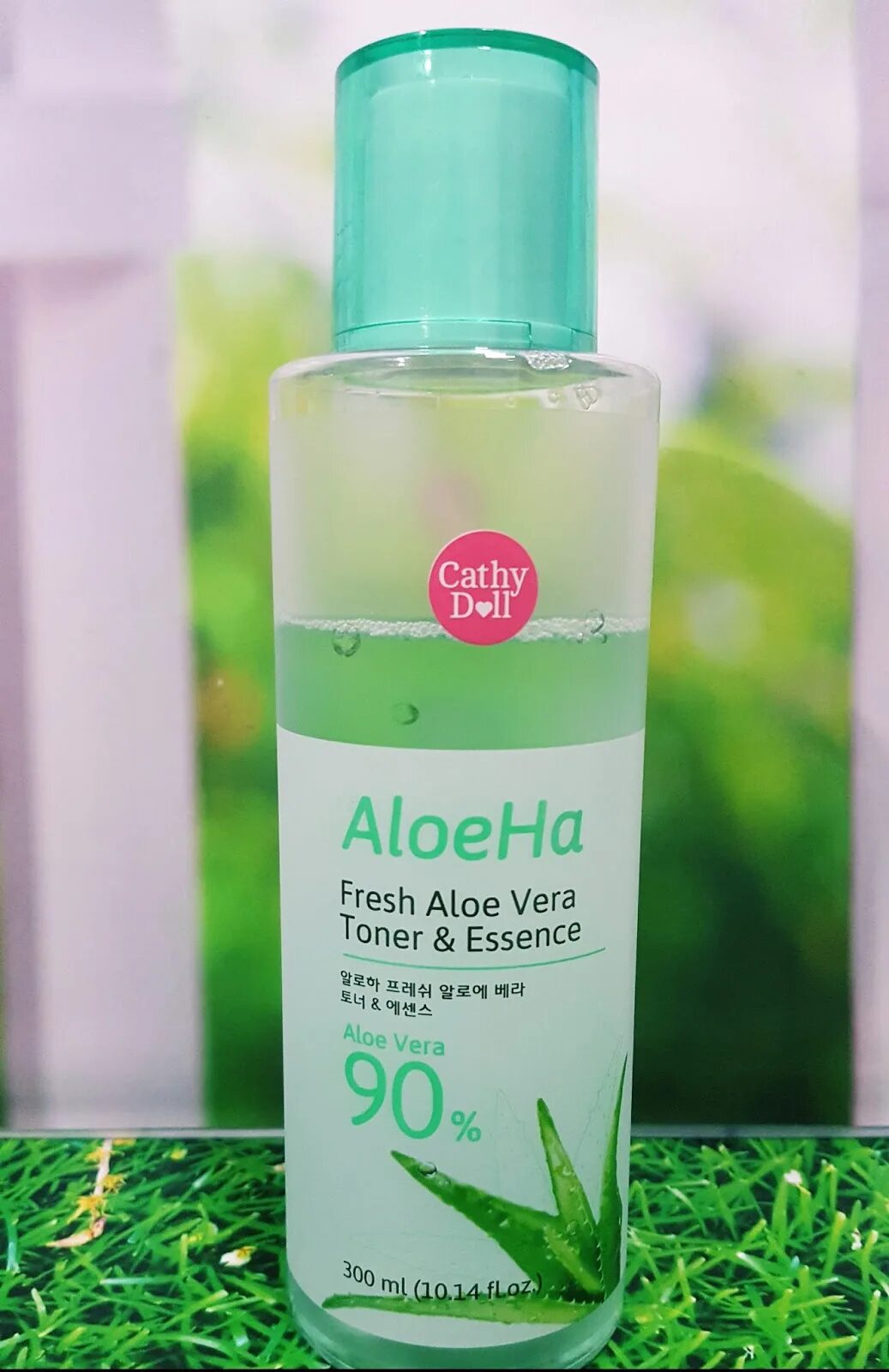 Aloe Vera Essence Toner. Karmart Cathy Doll ALOEHA Aloe ha Fresh Toner&Essence 300 ml.