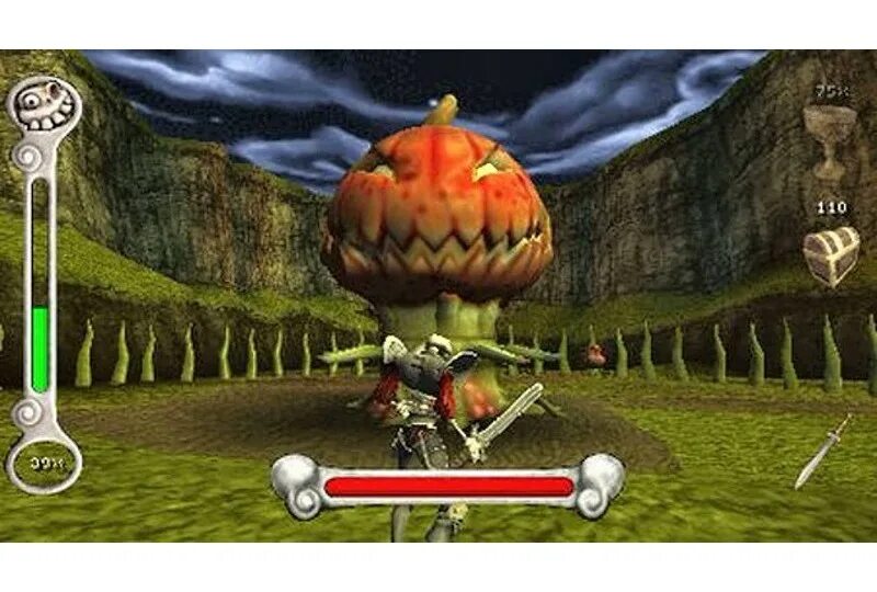 Medieval psp. Игра medievil resurrection. medievil resurrection псп. игра на psp medievil. игра про скелета на psp.