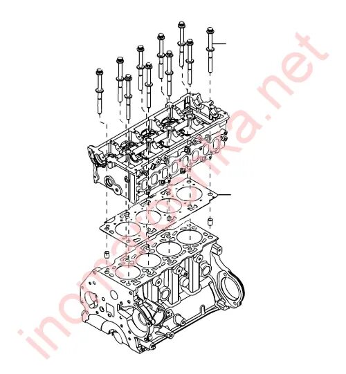 Болты ГБЦ Ховер н5 дизель 2.. ГБЦ Ховер н5 дизель 2.0. ГБЦ Ховер н5 бензин 2.4. Прокладка ГБЦ Ховер н5 дизель 2.0.
