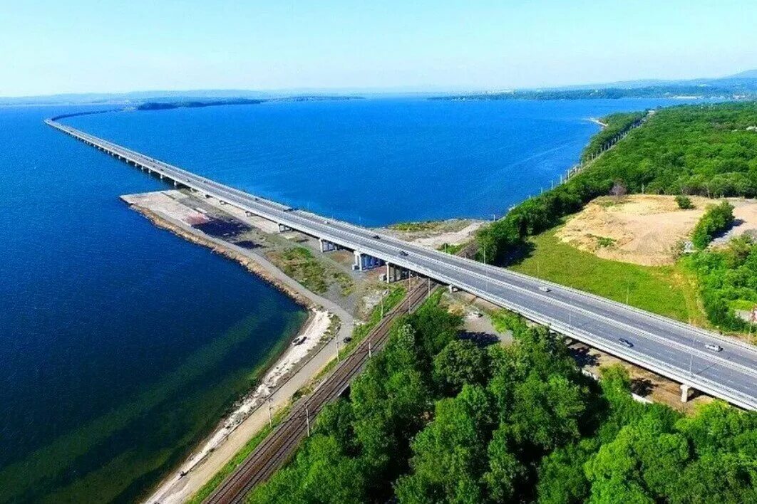 Владивосток, низководный мост Фотосайт СуперСнимки.Ру
