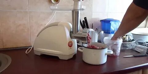 Как мясорубкой делать сок