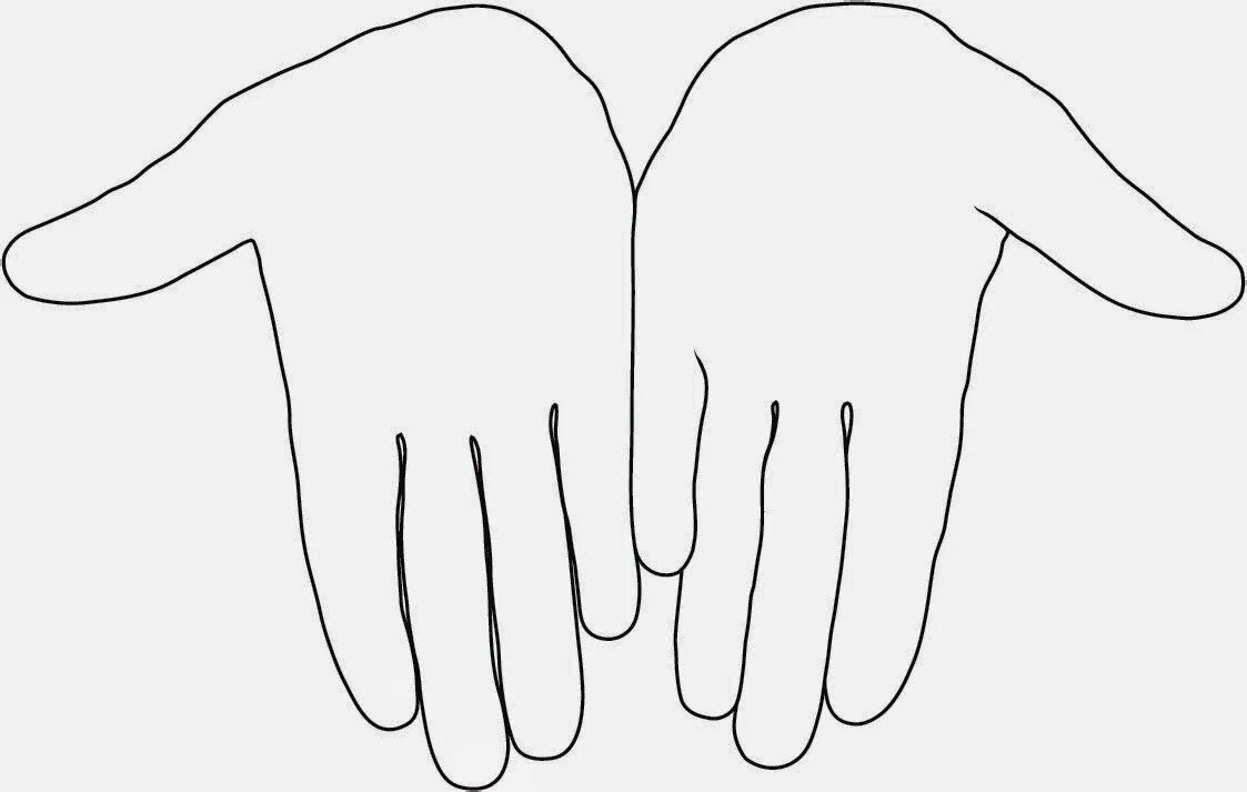 Ладонь для вырезания из бумаги распечатать. Ладонь для вырезания из бумаги распечатать. Ладошка шаблон для вырезания. Детская ладошка трафарет. Ладонь рисунок.