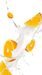 Orange milk