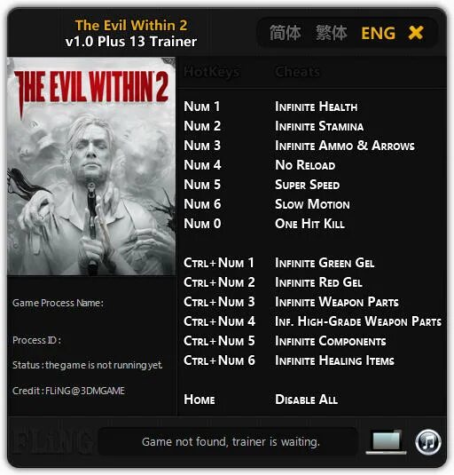 The evil within трейнер. The evil within трейнер