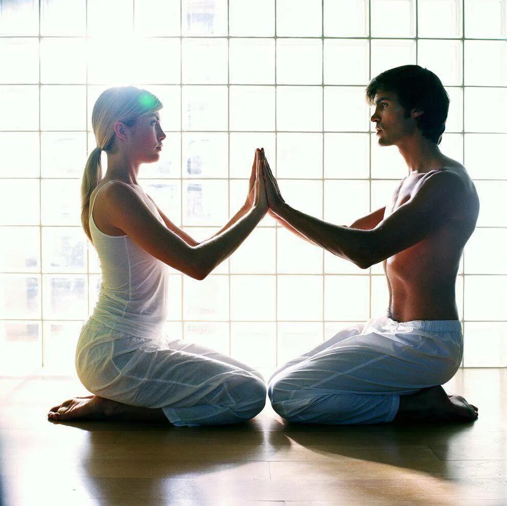 Йога мужчина и женщина. Тантрические практики. Медитация мужчина и женщина. Пара медитация.