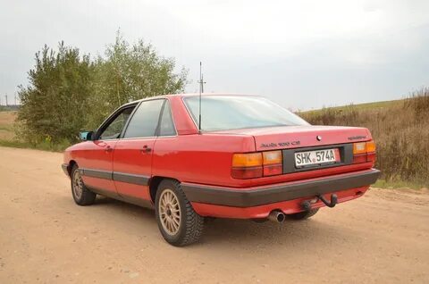 Audi 100 cs quattro реклама