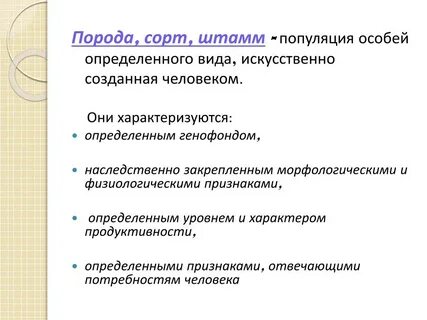Что такое штамм в биологии