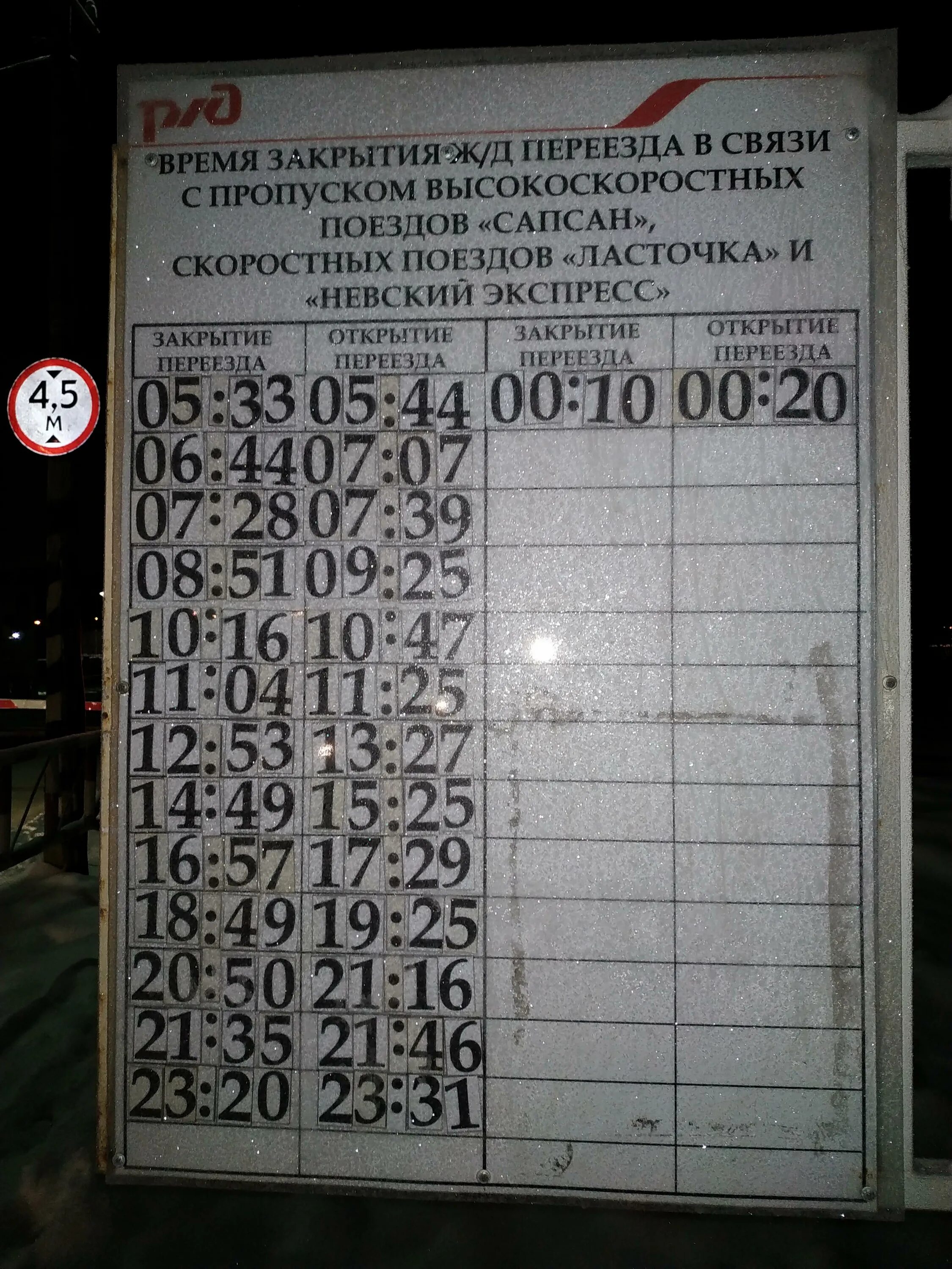 Объявление о закрытии переезда. Закрытие переезда колпино. Сапсан колпино расписание. График закрытия колпинского переезда. График закрытия переезда.