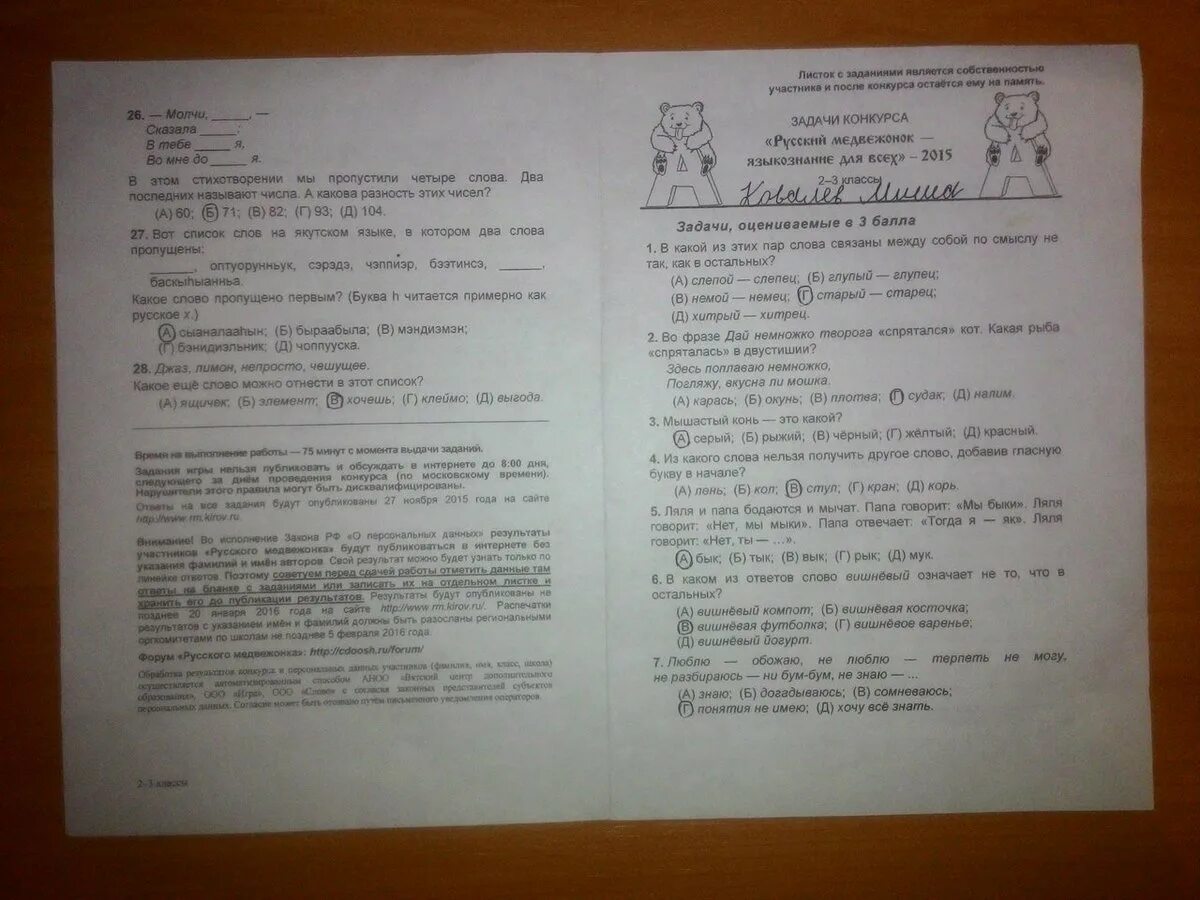 Медвежонок ответы. Русский Медвежонок 3 класс задания. Задачи конкурса русский Медвежонок. Русский Медвежонок задания и ответы. Русский Медвежонок 2022 2-3 классы задания.