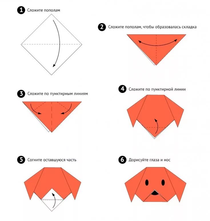 Пошаговое оригами для начинающих. Оригами из бумаги пошаговая инструкция простые. Оригами собака пошаговая инструкция. Оригами щенок из бумаги схемы для начинающих. Оригами собачка пошагово с описанием.