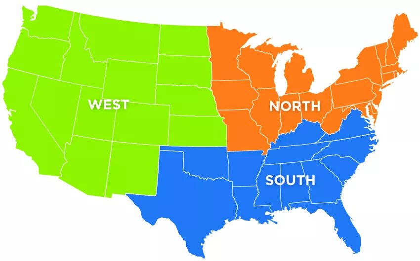 Y state. Карта диалектов США. Американский диалект. Американские акценты и диалекты.