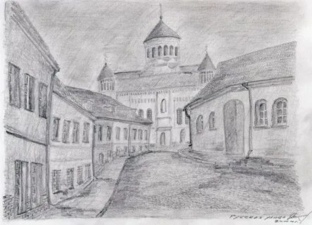 Рисовать исторический город