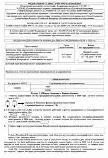 Росстата 1 предприниматель