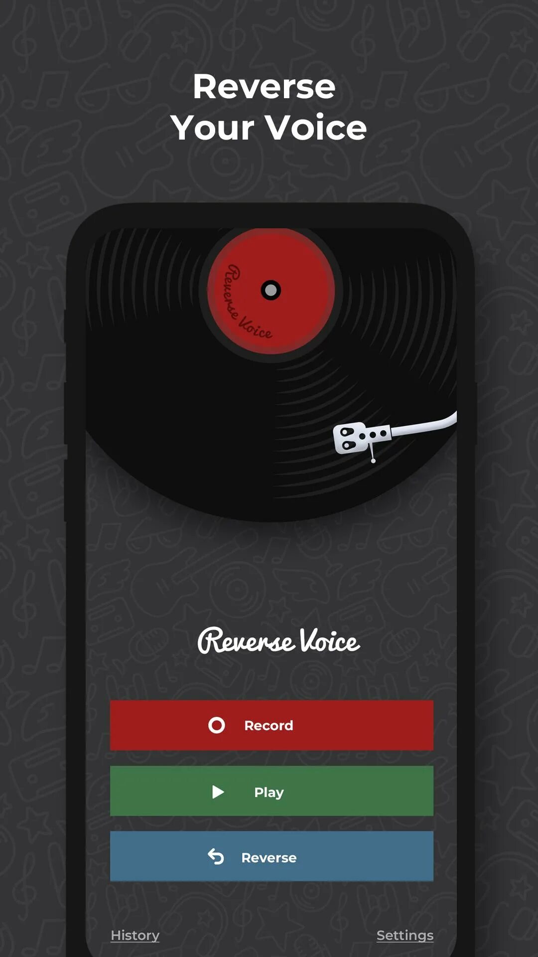 Reversing Voice. Reverse APK. Voice reverse