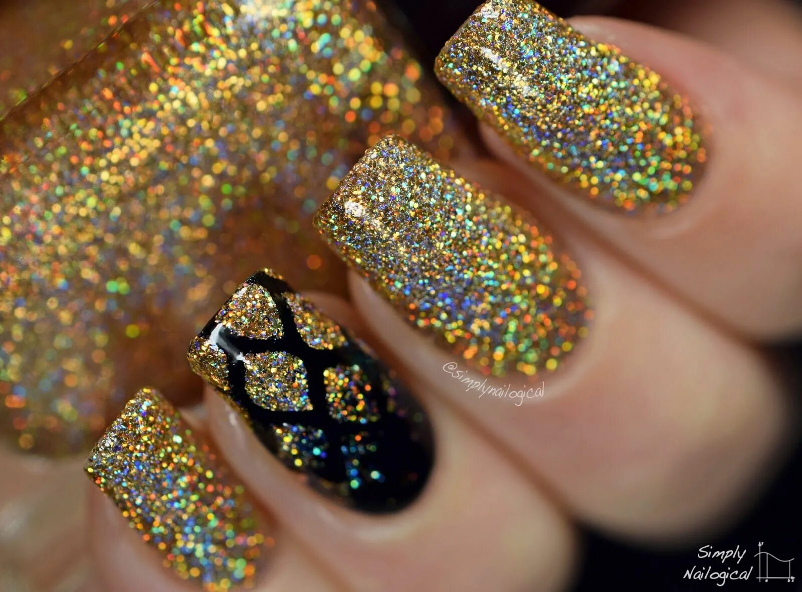 Best glitter nail designs 2019 Nail designs glitter, Nail art, Makeup nails art