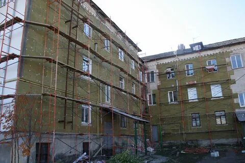 Утепление многоквартирного дома