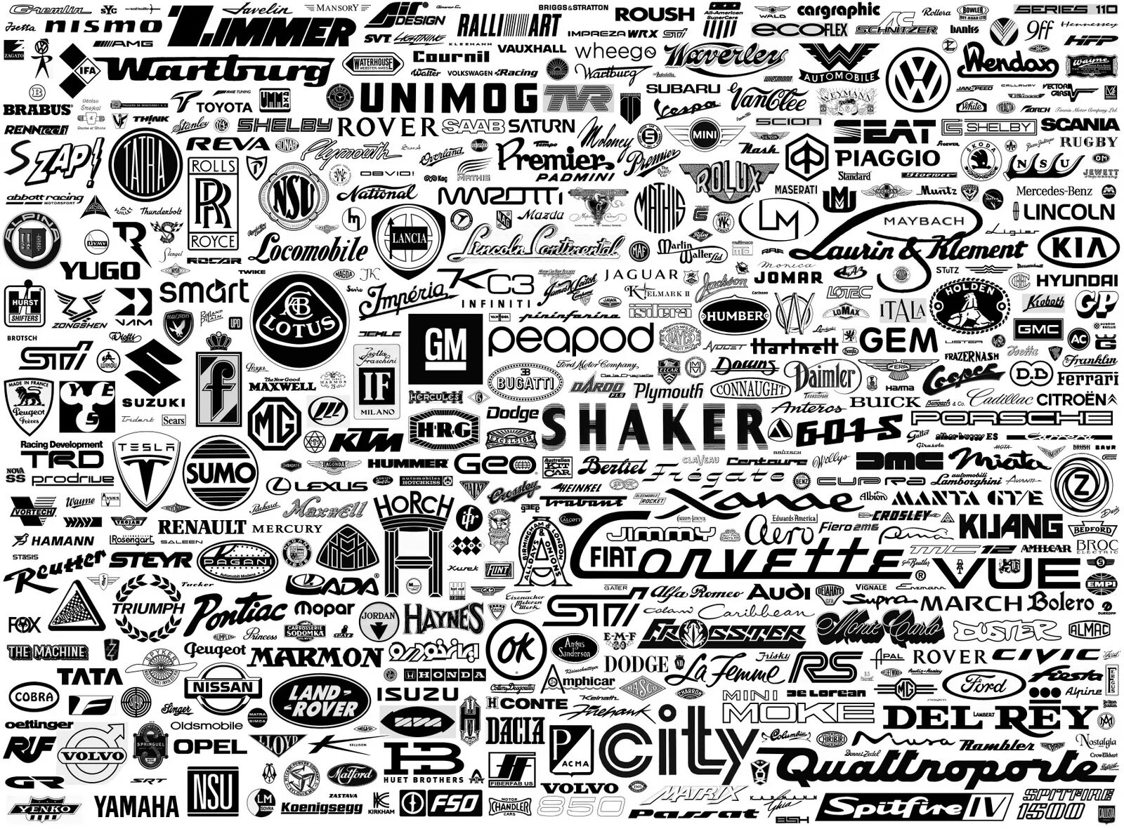 Картинки много надписи. Логотипы брендов. Логотипы компаний черно белые. Логотипы известных брендов. Машинные бренды изображение.
