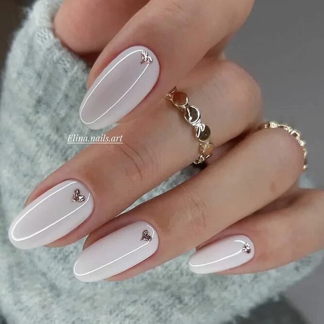 Ногти дизайн 2024 новинки модные светлые Pin on Nails/Polish/Gel Nails/Shellac Nail designs, Manicure, Silver nails