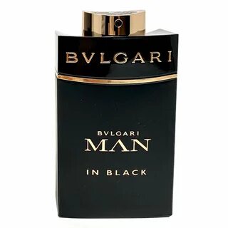 Bvlgari man in black