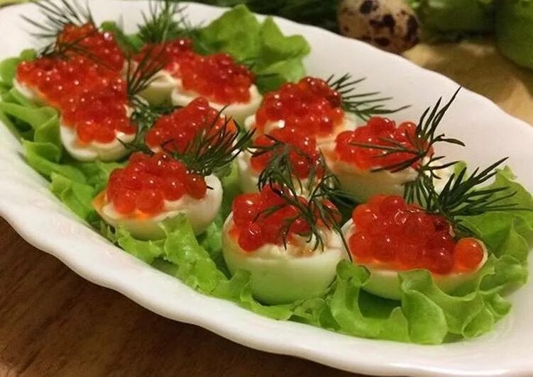 Икра с желтком