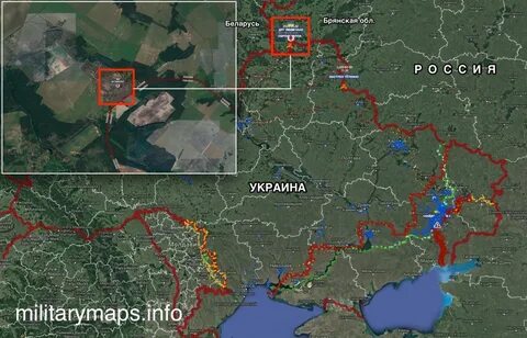 Ситуация брянской границы с украиной