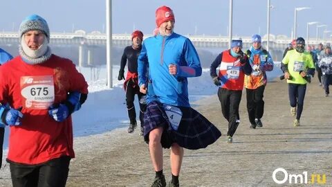Рождественский марафон омск