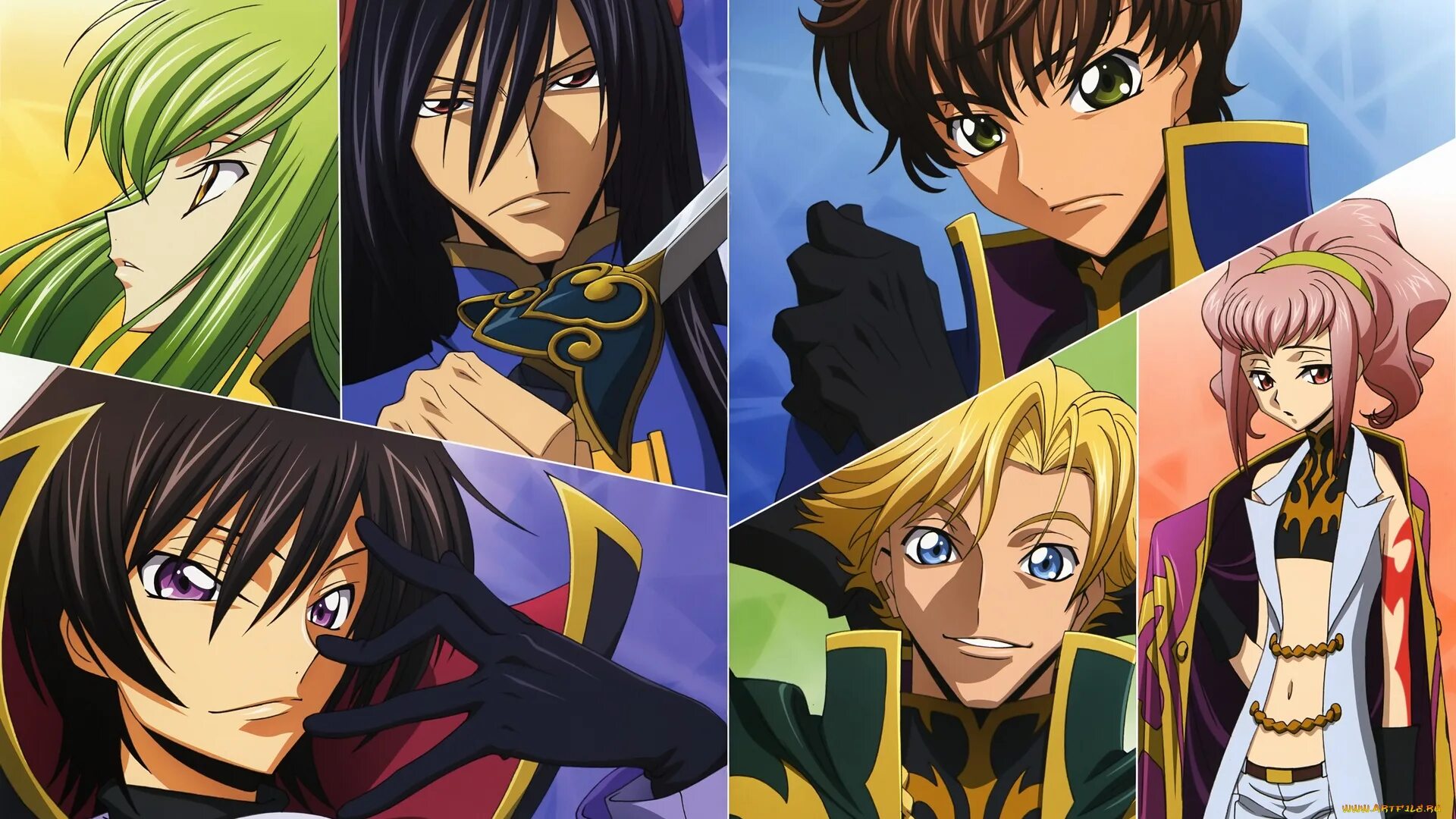 Code geass 1. Код гиас: восставший лелуш / code geass: hangyaku no lelouch. лелуш ламперуж. джино и сузаку.