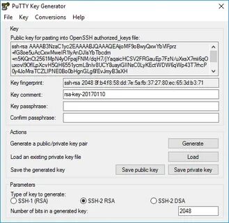 Crypto key generate