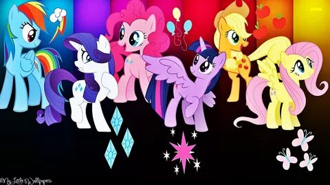 ...fluttershy, pinkie pie, rainbow dash, rarity, twilight sparkle, alicorn,...