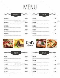 Simple menu