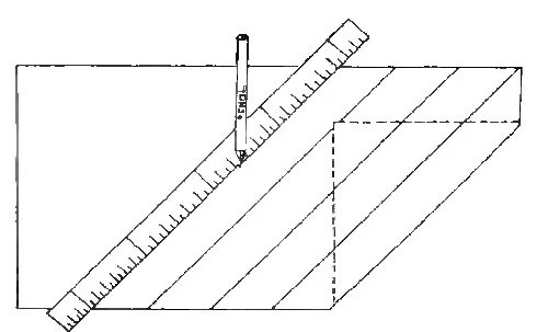 Выкраивание косой бейки. Раскрой юбки по косой. Раскрой косой бейки. Косую бейку выкраивают под углом. Как выкроить косую.