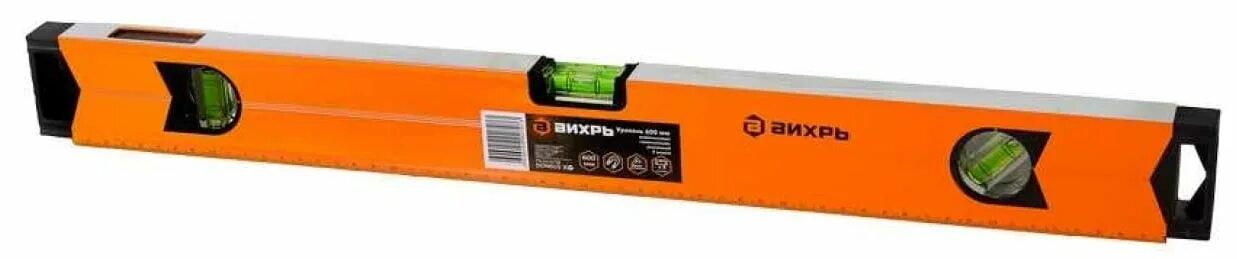 73 11 4 4. уровень алюминиевый 600мм фрезерованный 3 глазка вихрь.