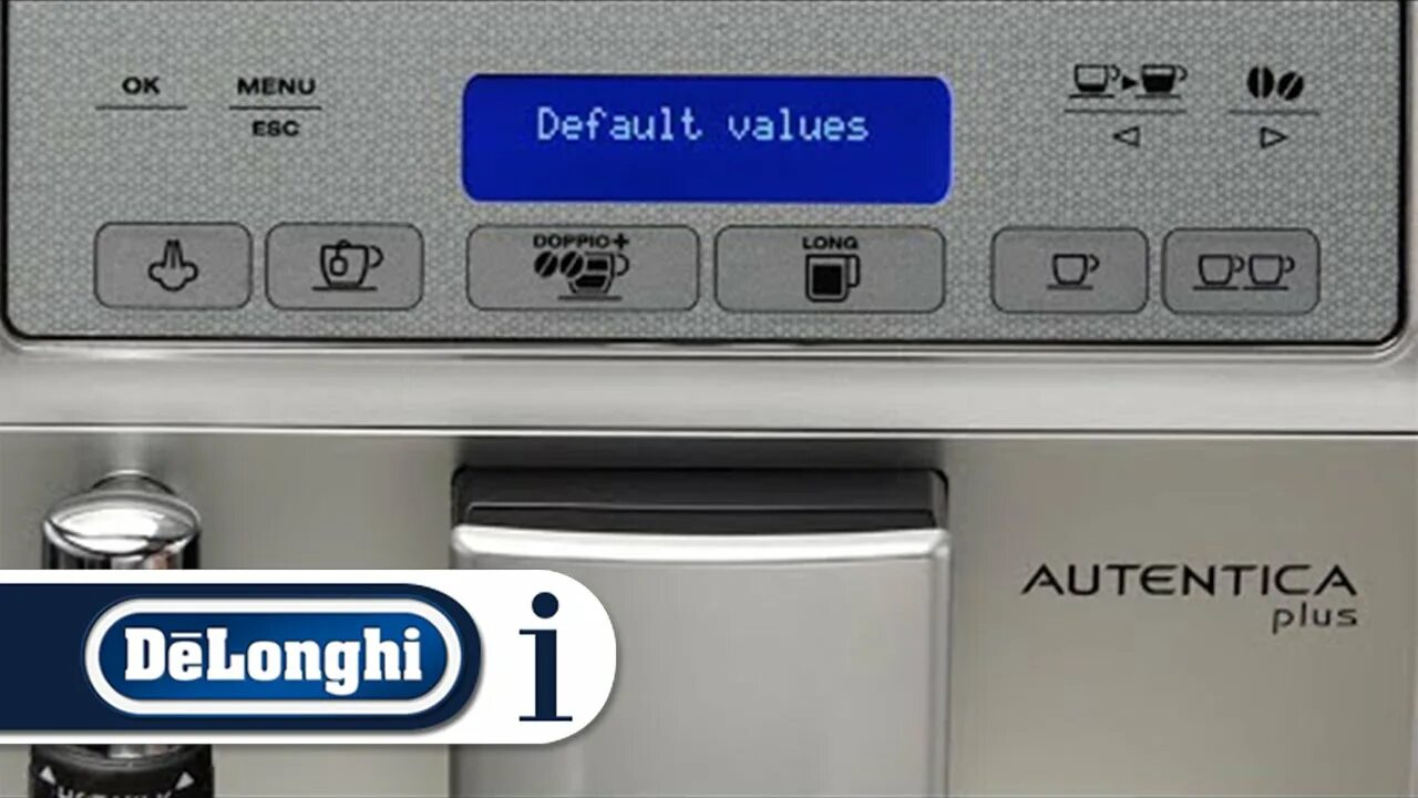 Delonghi autentica значки. Delonghi с сенсорными кнопками. Delonghi autentica заварный блок. Delonghi etam 29.620 sb