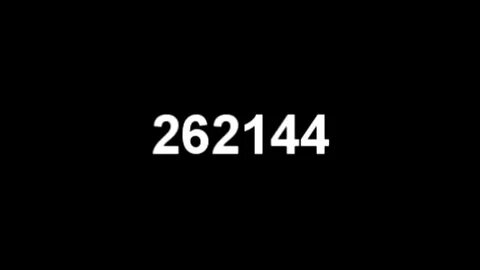 262144 2048