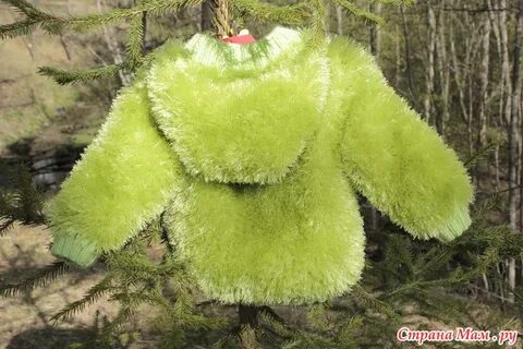 Вязание крючком травка