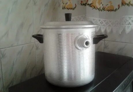 Кастрюля для каши с двойным