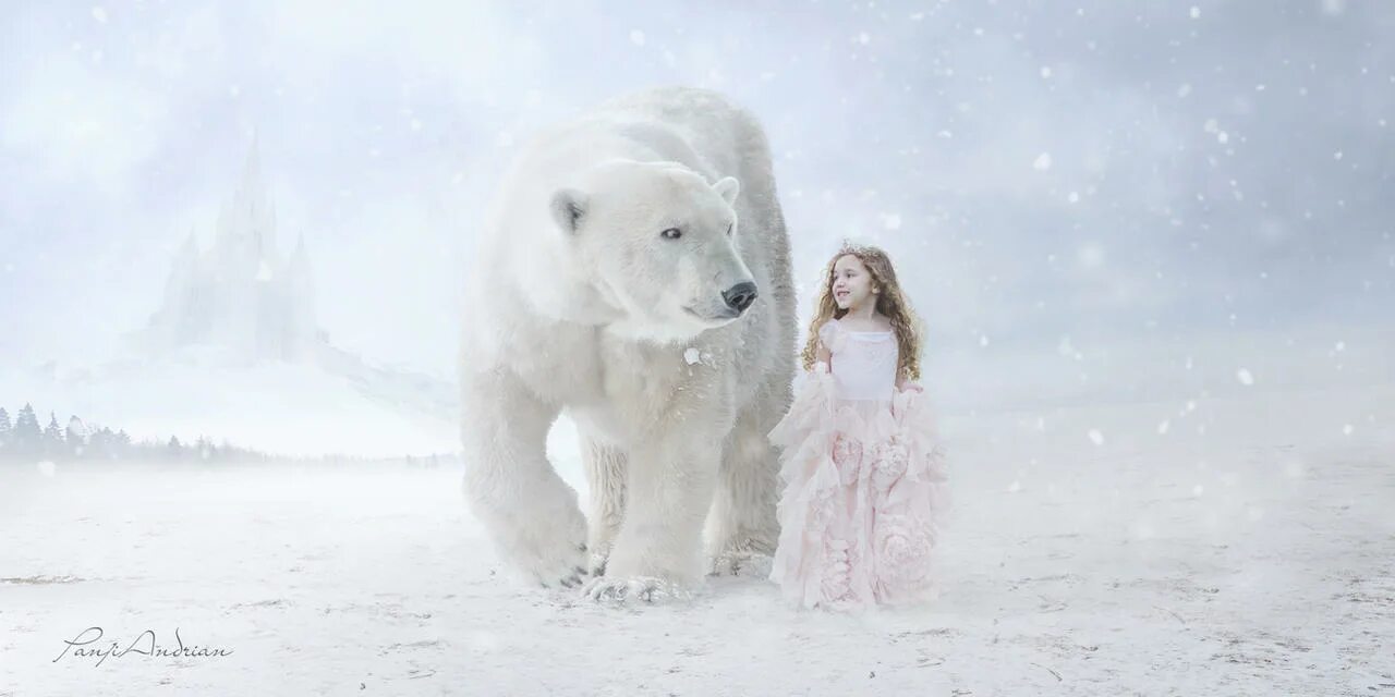 Белый медведь с медвежатами. Девочка и медведь. Белый мишка девочка. Белый медведь девочка. Полярный медведь и девушка.