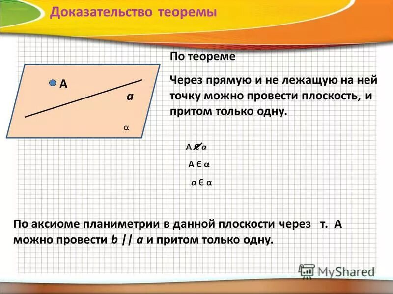 Докажите что через. В плоскости можно провести. Через прямые можно провести плоскость и притом только одну. Плоскость через прямую и точку. Через прямую проведена плоскость.