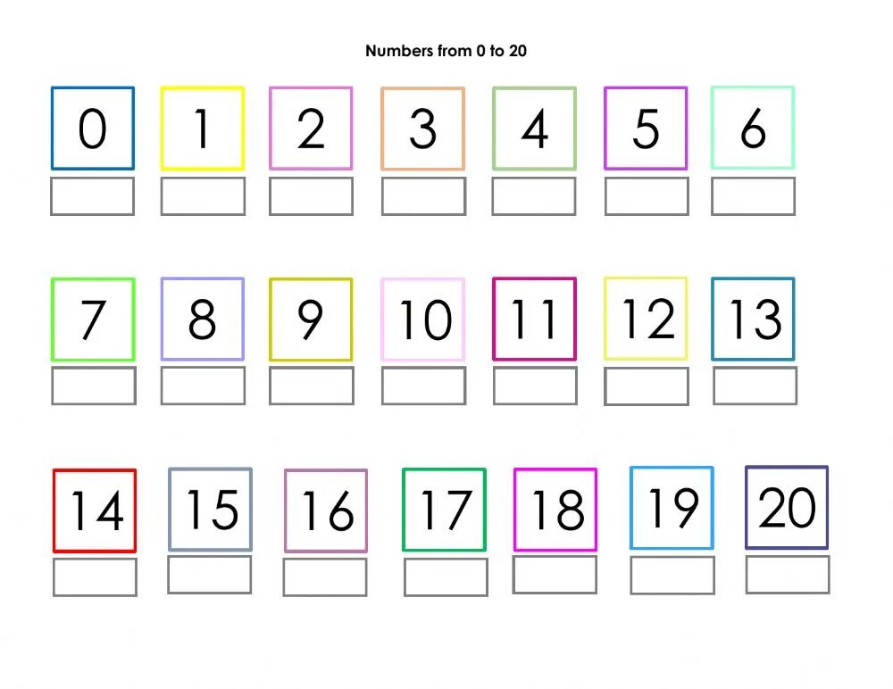 Numbers 1 20 worksheets. Numbers from 0 to 20. Numbers 0-20. Числа 0-20 на английском. Tasks on numbers 0-20.