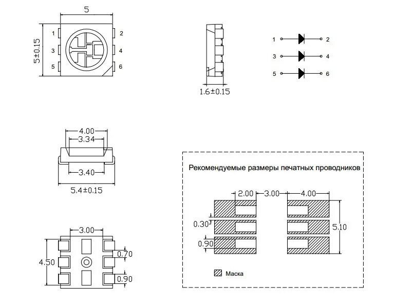 RGB светодиод SMD 5050 Datasheet. Светодиод 5050 SMD даташит. 5050 Led, RGB светодиод размер. SMD 5050 диод даташит. Размеры диодов