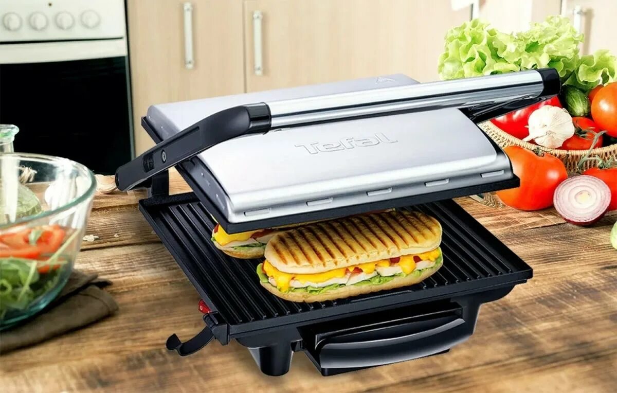 Электрогриль panini grill gc241d38