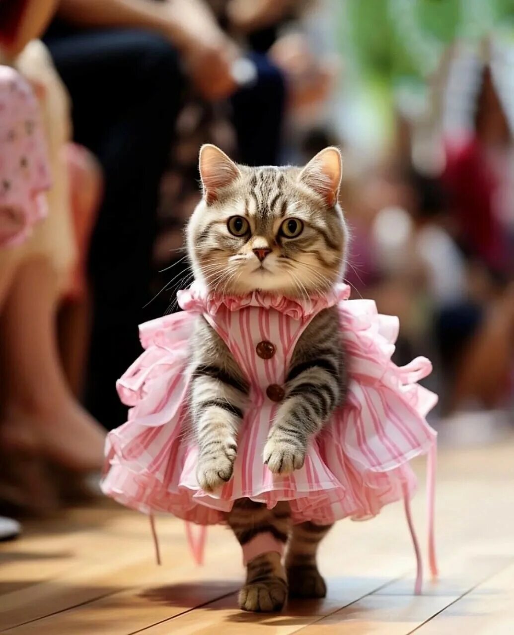 Котик мод. Модная кошка. модные котята. стильный кот. модный показ кошек.