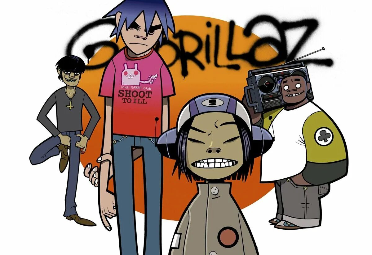 Гарилас. Группа gorillaz. Группа гориллаз арт. Гориллаз группа. Гарилас.