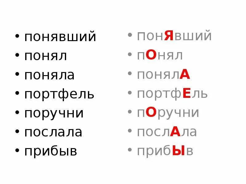 Поняла или поняла ударение. Как правильно поняла или поняла. Поняла или поняла. Поняв или поняв. Ударение в слове водопровод портфель поняла начала