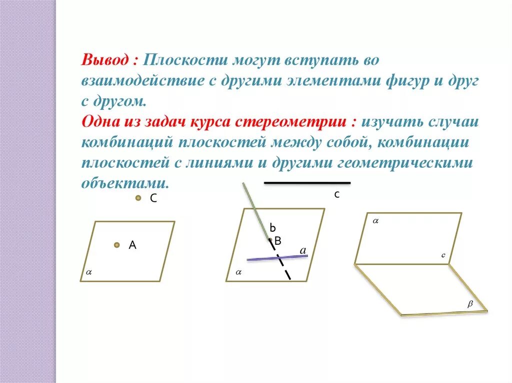 Стереометрия презентация 9 класс. Предмет стереометрии 10 класс. Аксиомы стереометрии. Основные Аксиомы стереометрии. Основные понятия стереометрии.