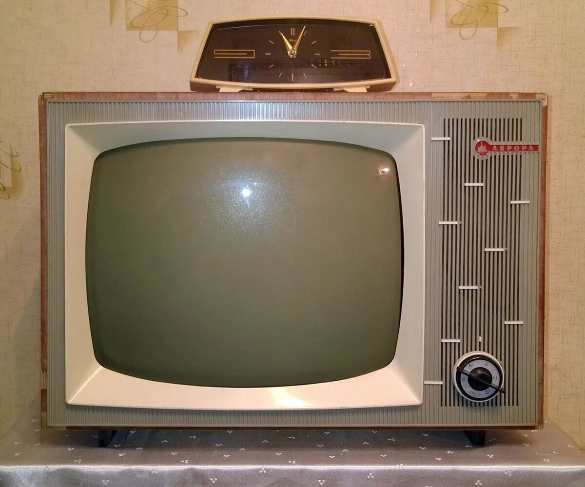 Телевизор Рубин 1970.