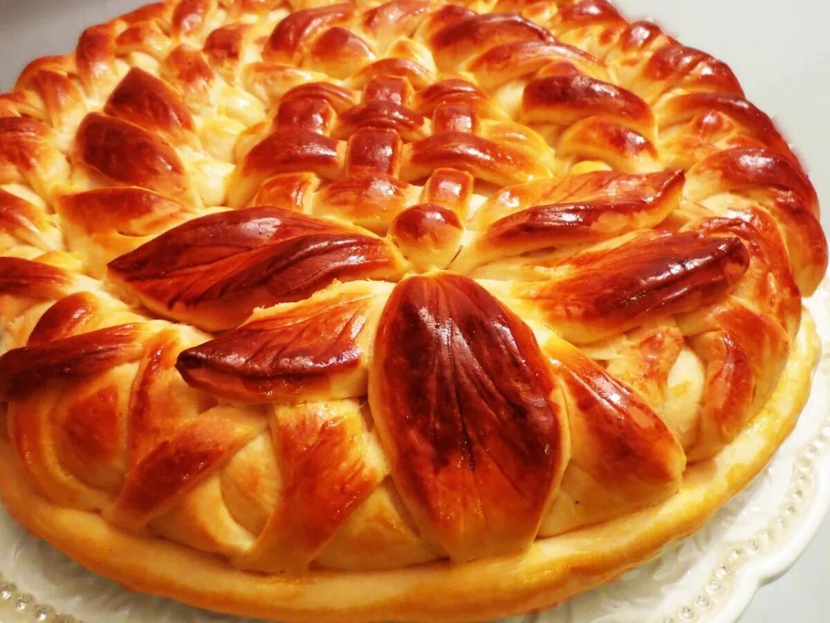 Рецепт вкусного пирога на дрожжах